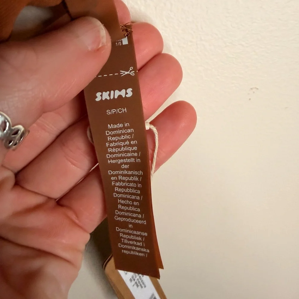 SKIMS Copper Swim Top NWT